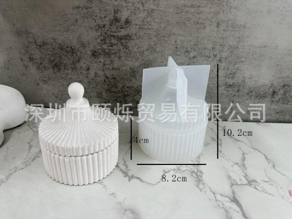Round vertical Stripe Mold - Image 2