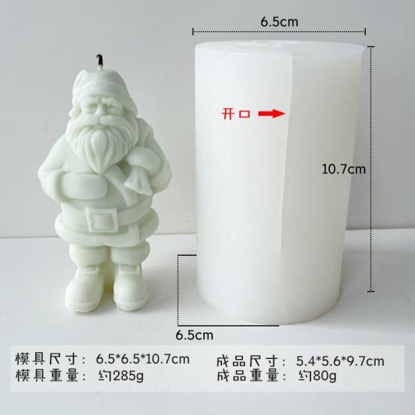Jay Standing Santa Mold