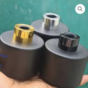 Black Round Diffuser Bottle