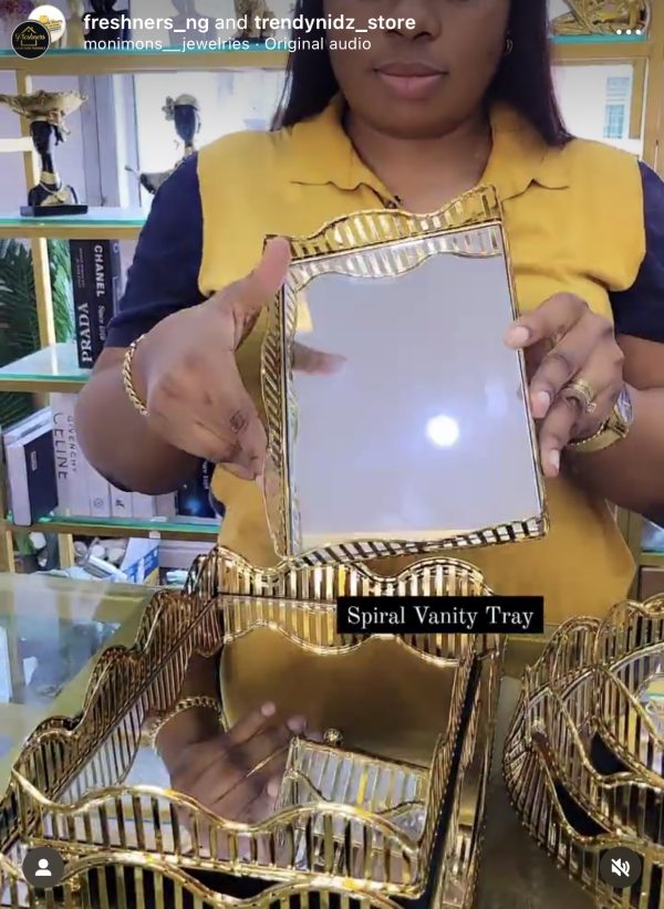 Spiral Vanity tray - Image 2