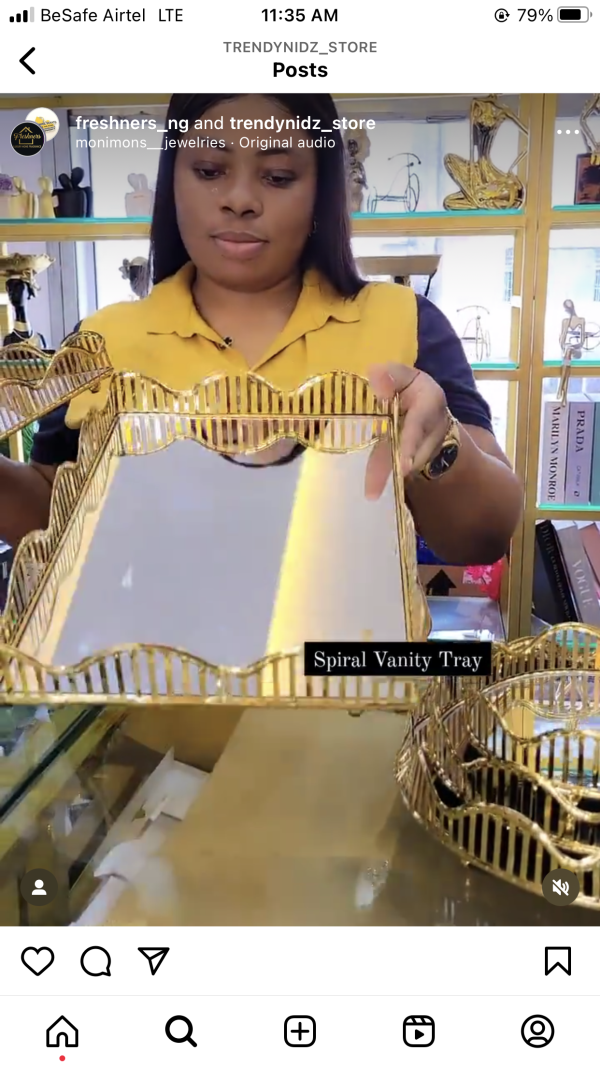 Spiral Vanity tray - Image 4