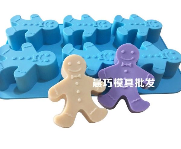 6in1 Gingerbread Man Mold