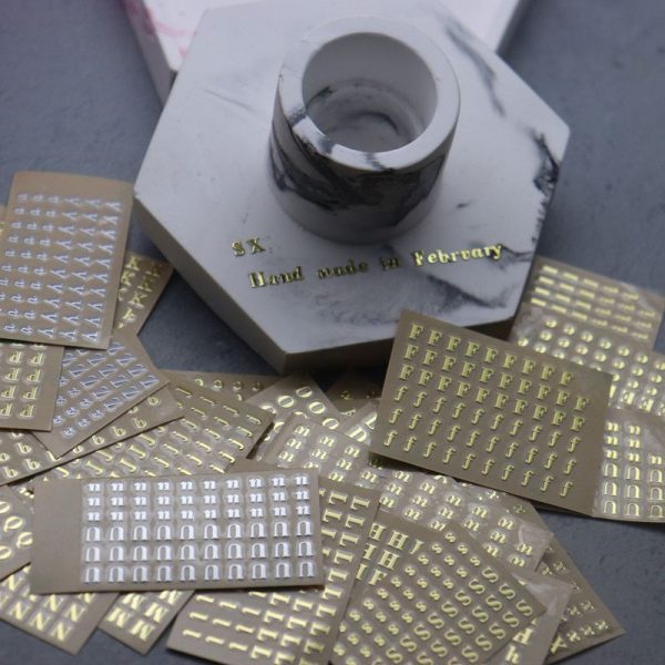 A toZ METALIC STICKER - Image 2