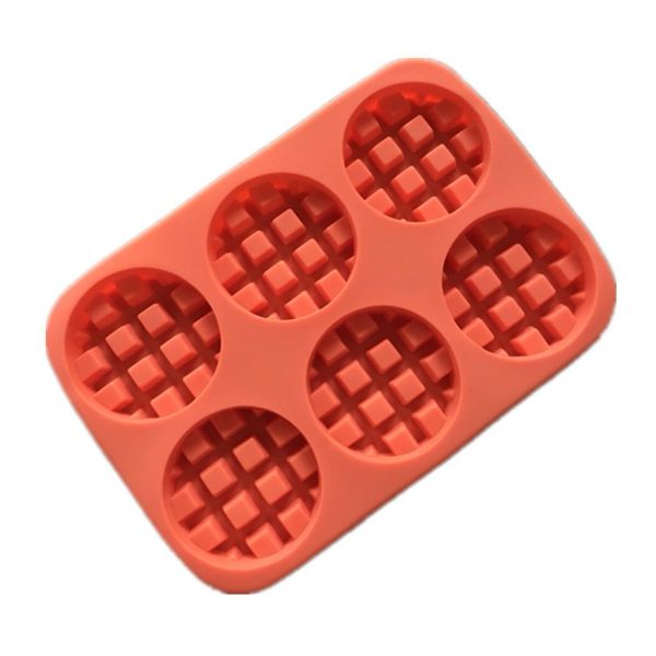 6in1 ROUND WAFFLE MOLD