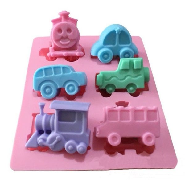 6in1 CARTOON TRAIN MOLD