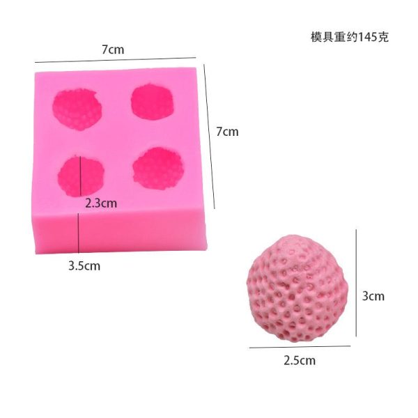 4in1 STRAWBERRY MOLD