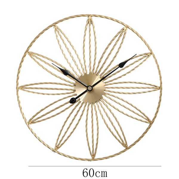 Round Iron Clock (60cm)