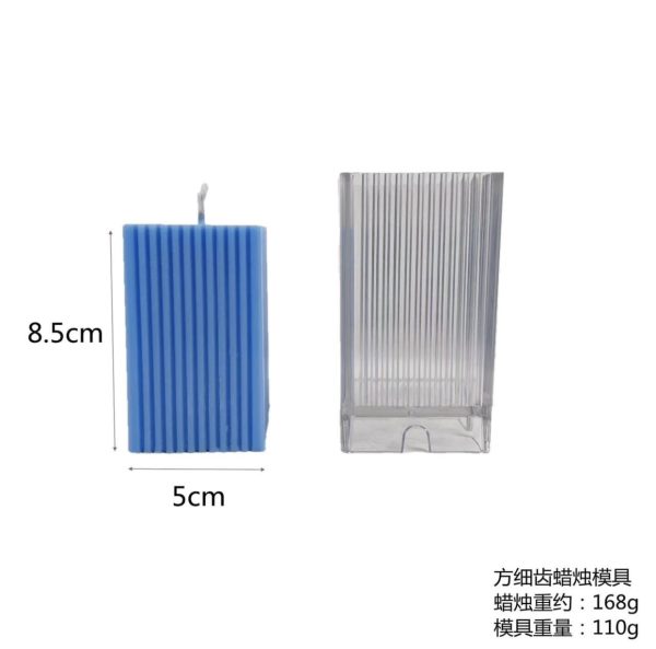 ACRYLIC SQUARE PILLAR MOLD - Image 3