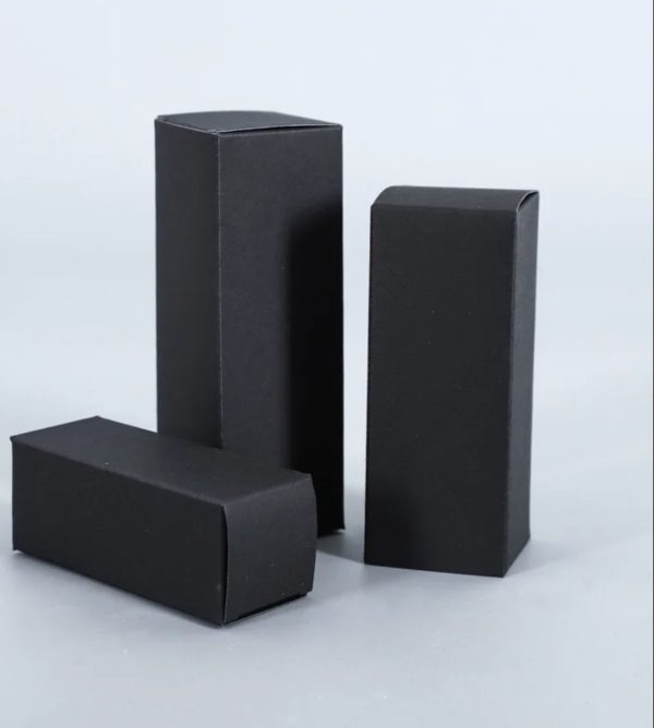 BLACK PACKAGING BOX