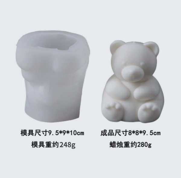3D BEAR MOLD