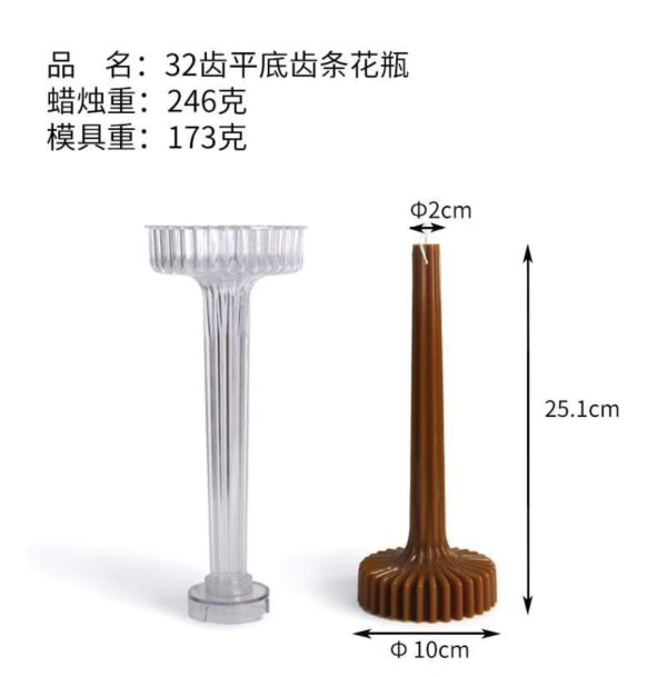32 Teeth Acrylic Pillar Mold - Image 2