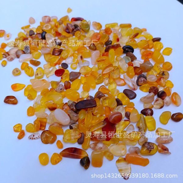 YELLOW AGATE CRYSTAL
