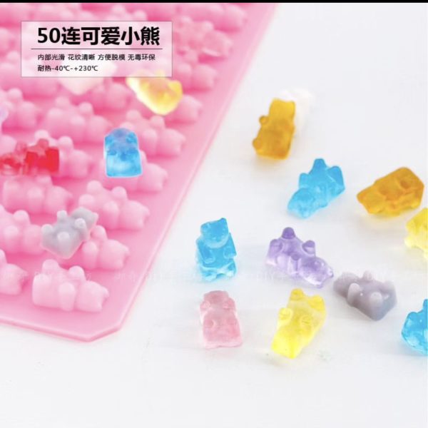 50in1 CUTE BEAR MOLD