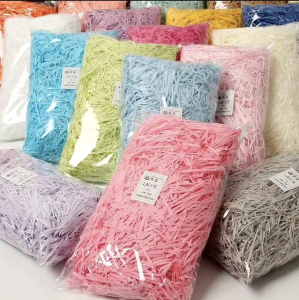 UNCRINKLED SHREDDED PAPER/ BOX FILLER