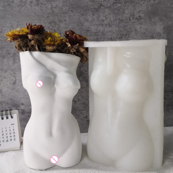 Half lady body vase mold - Image 2