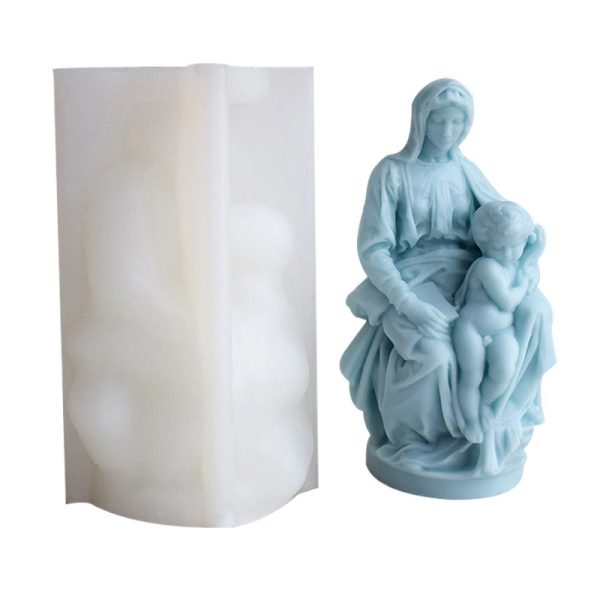 SITTING MOTHER & CHILD MOLD - Image 2