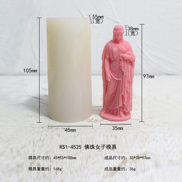 BEADS WOMAN MOLD