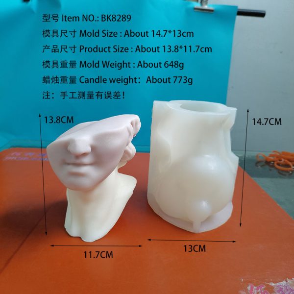 HALF DAVID HEAD MOLD