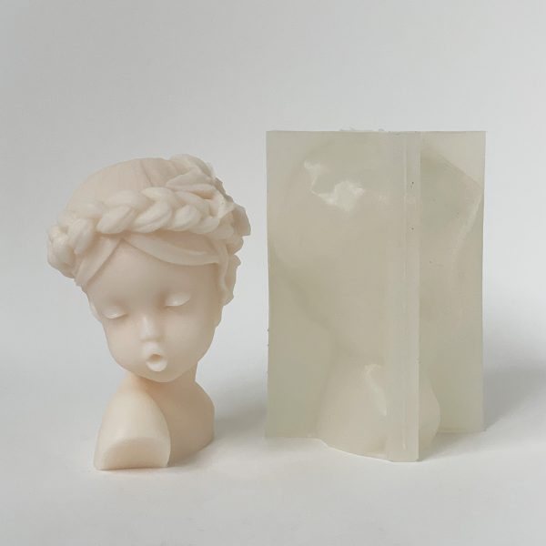 BRAIDED HAIR BABY MOLD - Image 2