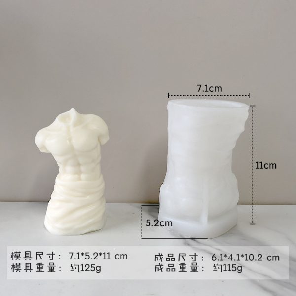 TOWEL HALF MAN  MOLD