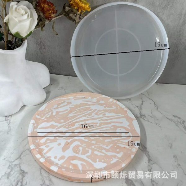 ROUND TRAY SILICON MOLD