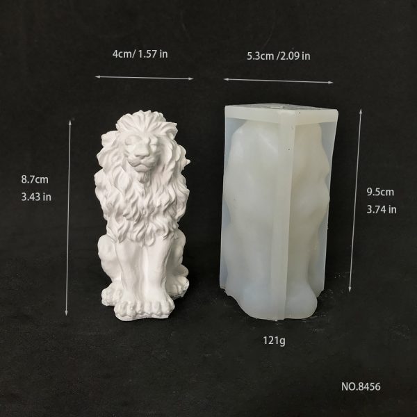 SITTING LION MOLD