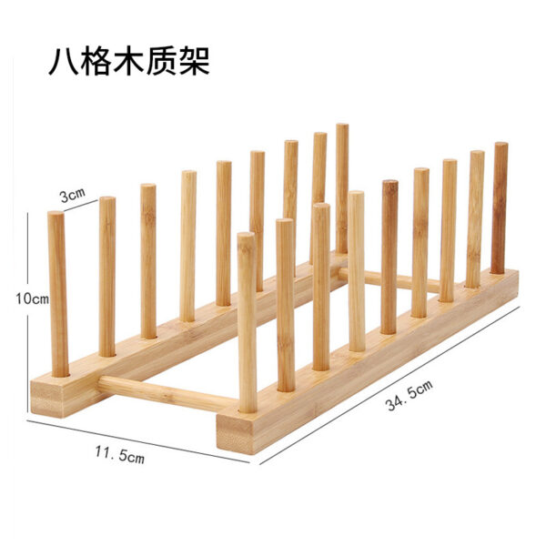 WOODEN COASTER TRAY RACK - Image 2