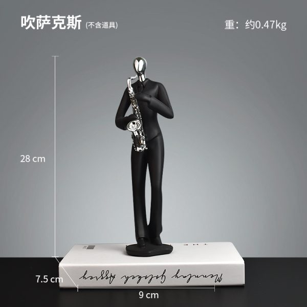 Saxophone Man Decor