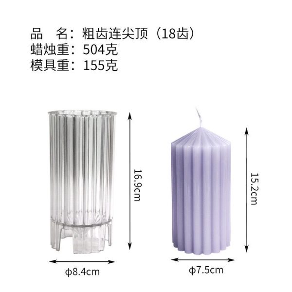 Acrylic Pencil Pillar Mold - Image 3