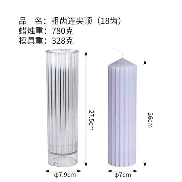 Acrylic Pencil Pillar Mold - Image 2