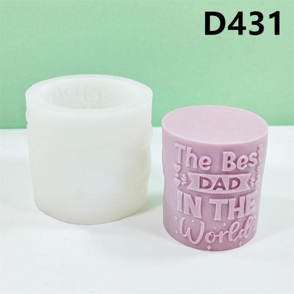 World best dad mold
