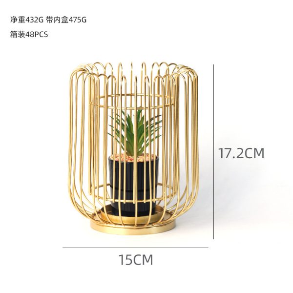 Table Lamp Ported Plant Decor