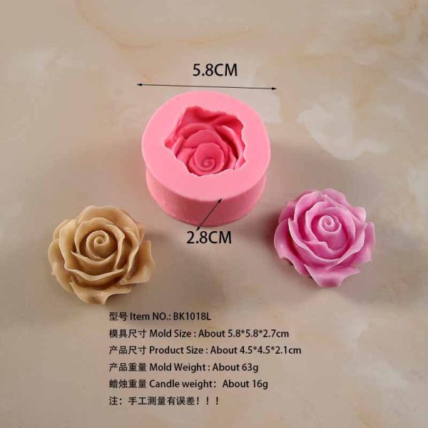 Pink rose mold