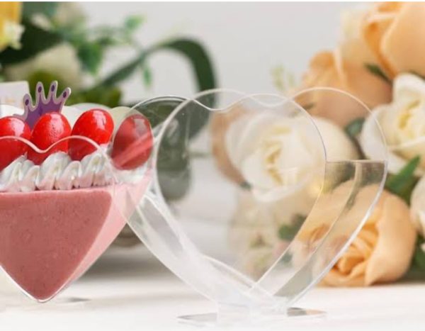 Heart shape disposable pudding cup - Image 4