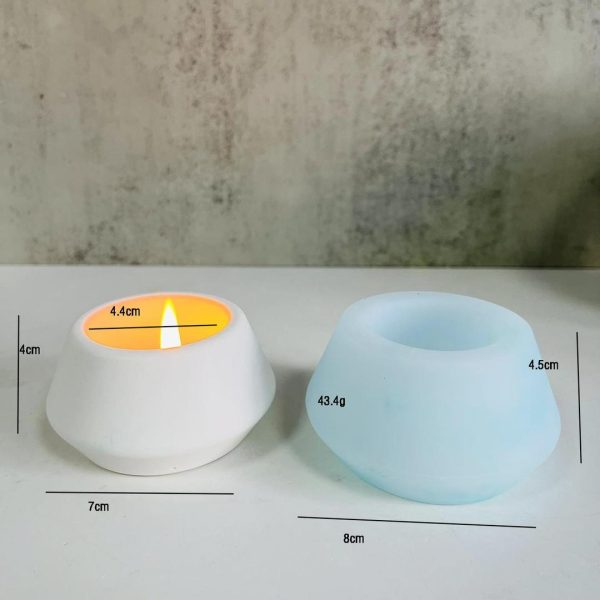 Small tea light bowl mold