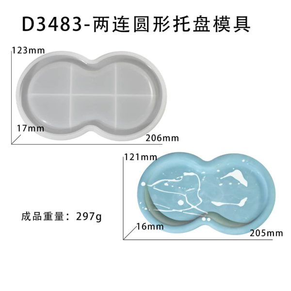 Double Round Tray Mold