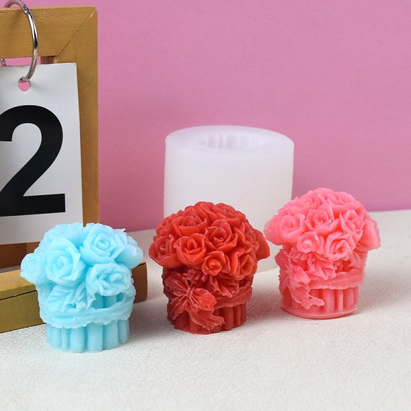 Mini Rose Bouquet Mold - Image 3