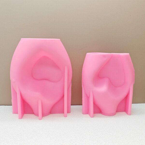 2in1 Big Heart Vase Mold - Image 4