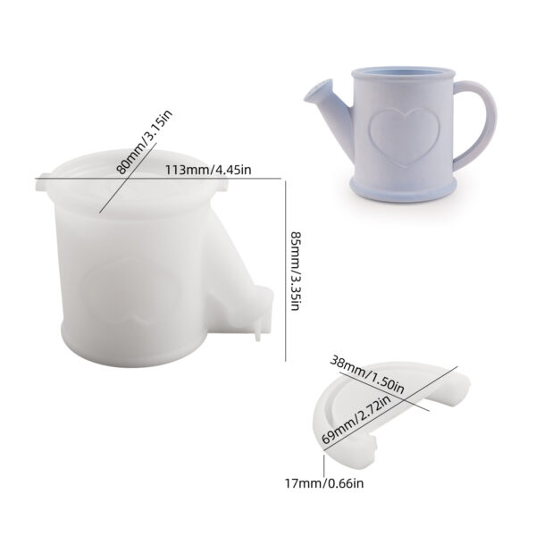 Shower kettle mold set