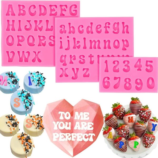 3SET ABC PINK MOLD