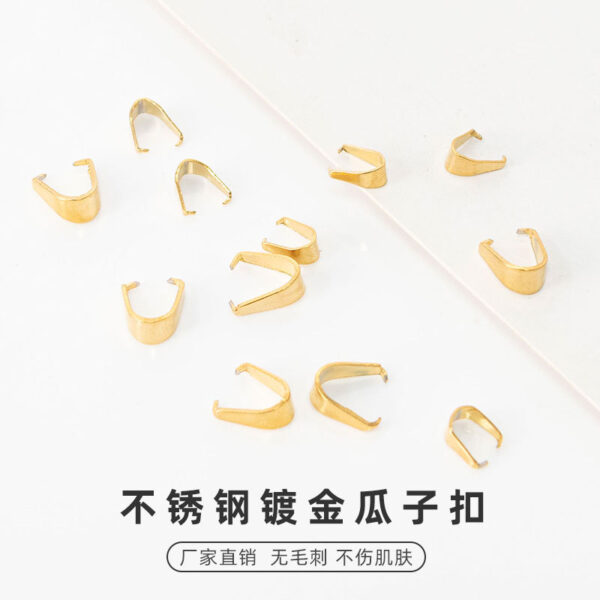 GOLD PLATED JEWELRY CLIP - Image 2