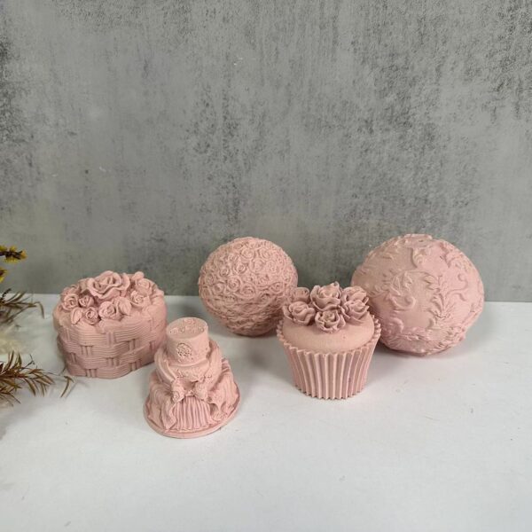 BOW KNOT CAKE ROSE BOWL MOLD