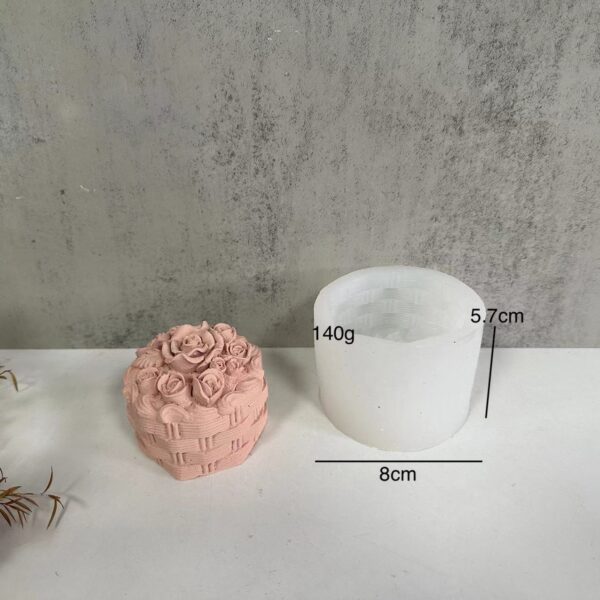 BOW KNOT CAKE ROSE BOWL MOLD - Image 2