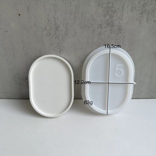 OVAL POT BASE TRAY MOLD - Image 5