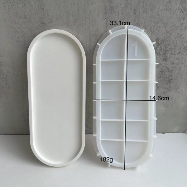 OVAL POT BASE TRAY MOLD - Image 4