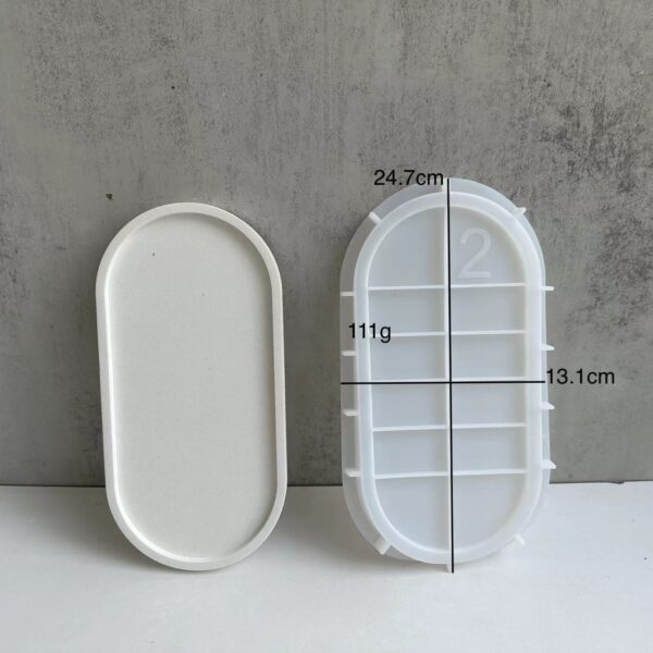 OVAL POT BASE TRAY MOLD - Image 3