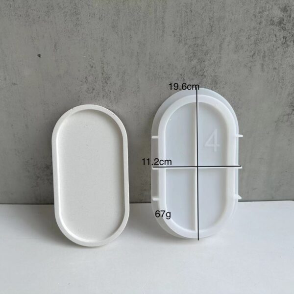 OVAL POT BASE TRAY MOLD - Image 6