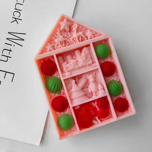 CHRISTMAS BALL HOUSE MOLD - Image 6