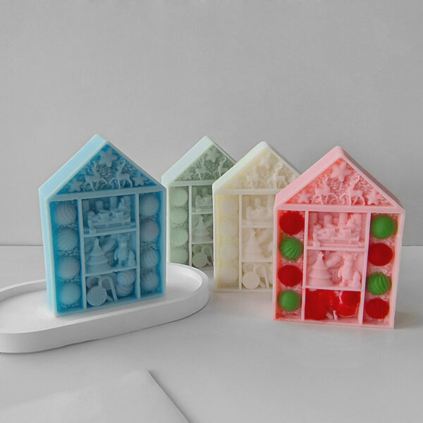 CHRISTMAS BALL HOUSE MOLD