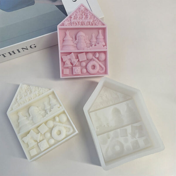 CHRISTMAS BALL HOUSE MOLD - Image 2
